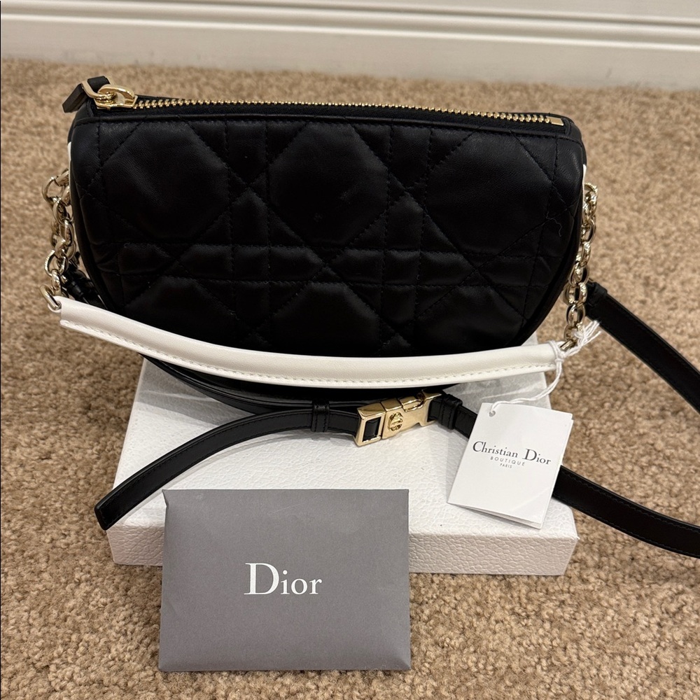 Christian Dior Dior Leather Shoulder / Crossbody Bag Brand New with Tags - Picture 4 of 10